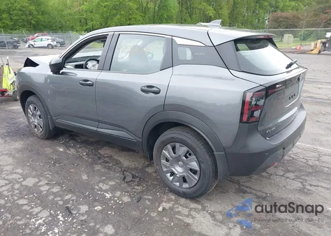 2025 Nissan Kicks S Intelligent Awd из США, поврежденный, VIN 3N8AP6BB4SL348928